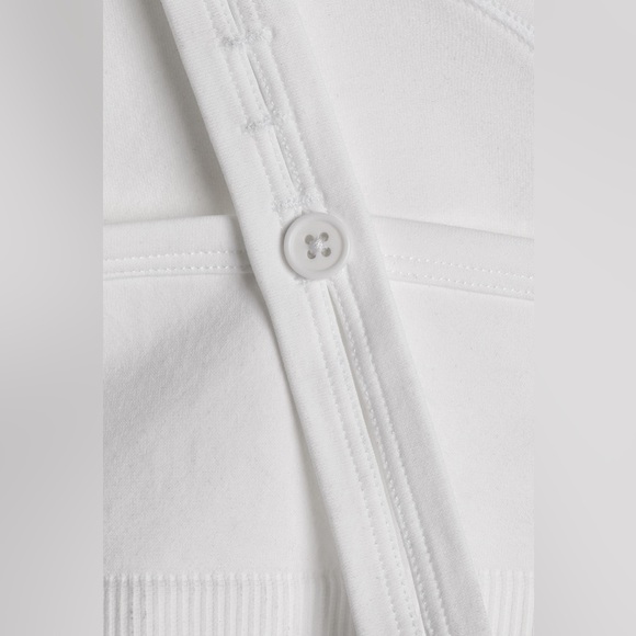 Helmut Lang White Double Strap Stretch Bra - Picture 3 of 12